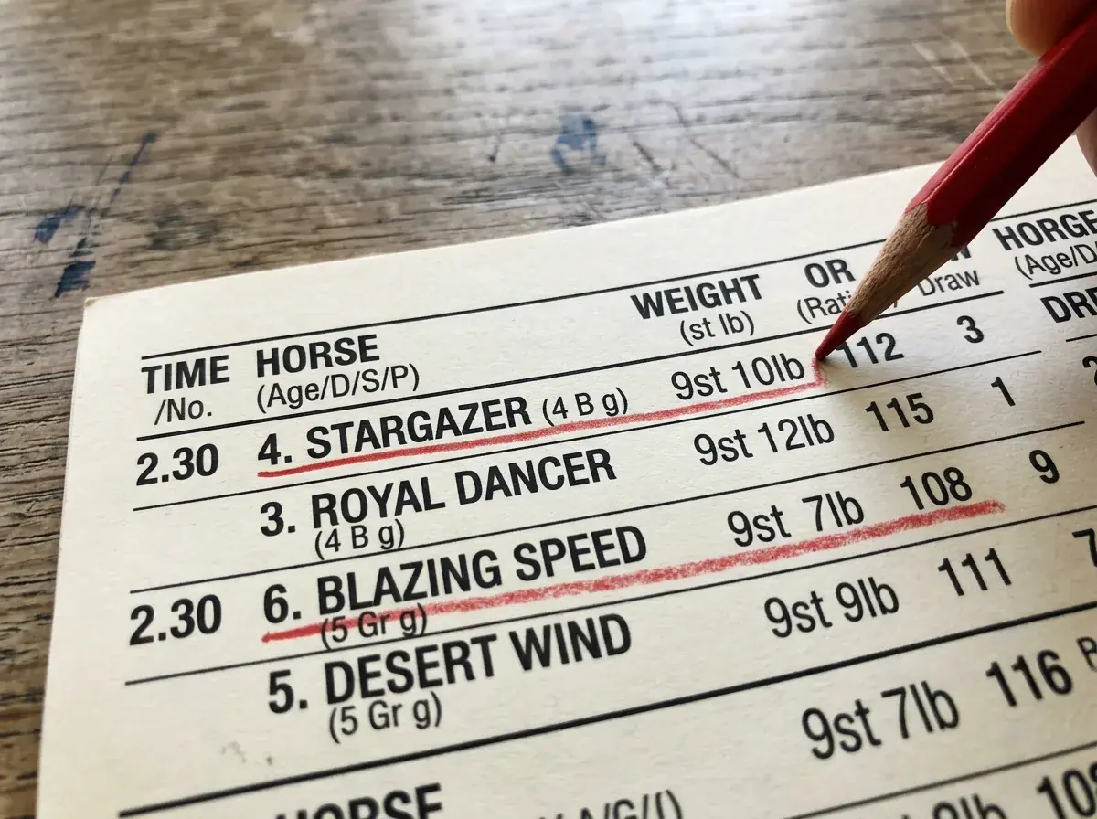 Official Rating vs Handicap Mark 2026 – Box Bet Selection